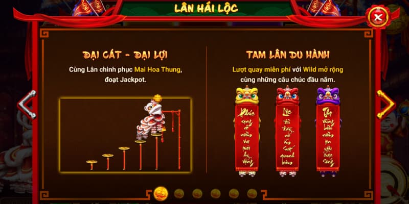 Nổ hũ Lân Hái Lộc GamVip: Săn tam lân, kiếm tiền tỷ 3 Chinh phục chế độ Tam Lân Du Hành